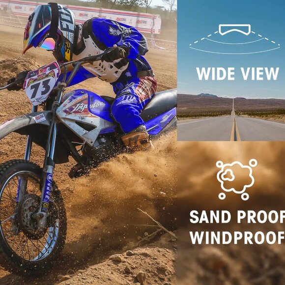 2-Pack ATV Motorcycle Goggles - Picture 7 of 8